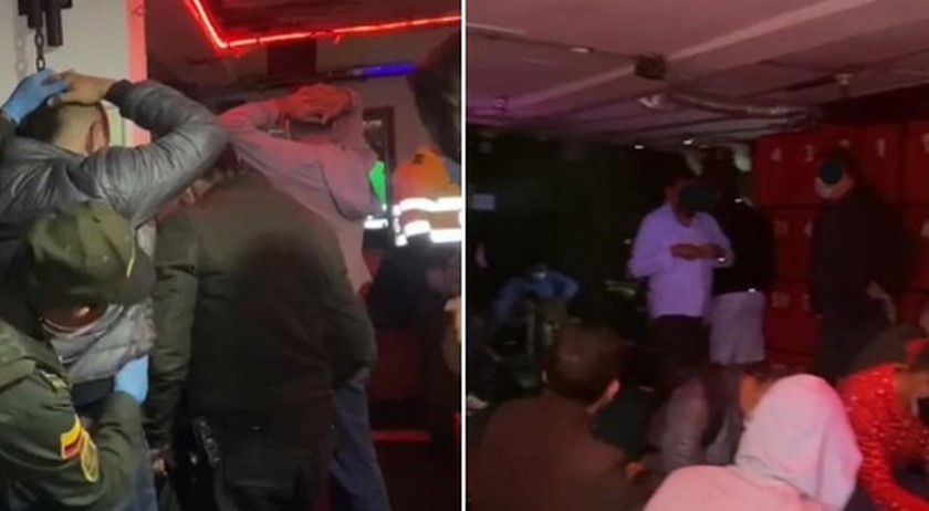 FOTOS: Sorprendieron a más de 30 personas de rumba en un bar que, al parecer, sería de sadomasoquismo en Bogotá