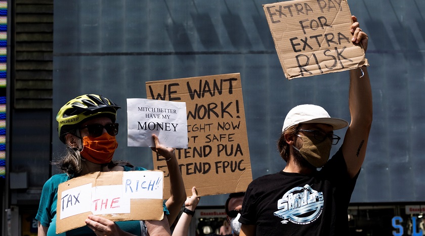 Aumentan las solicitudes de subsidio por desempleo en EE.UU. hasta las 778.0000