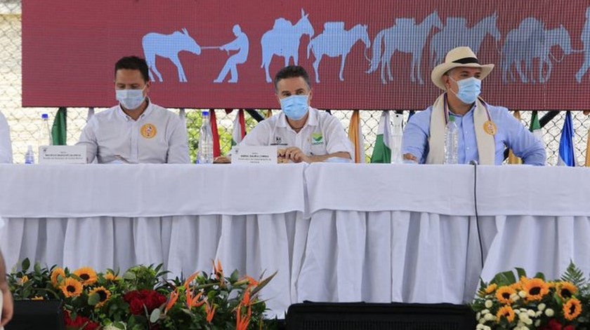 FOTOS: Gobernador le presentó a Duque seis propuestas para atacar la criminalidad en el suroeste antioqueño