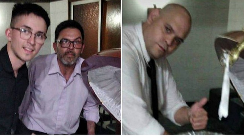 La Policía registra bienes de las personas que se sacaron fotos con Maradona muerto