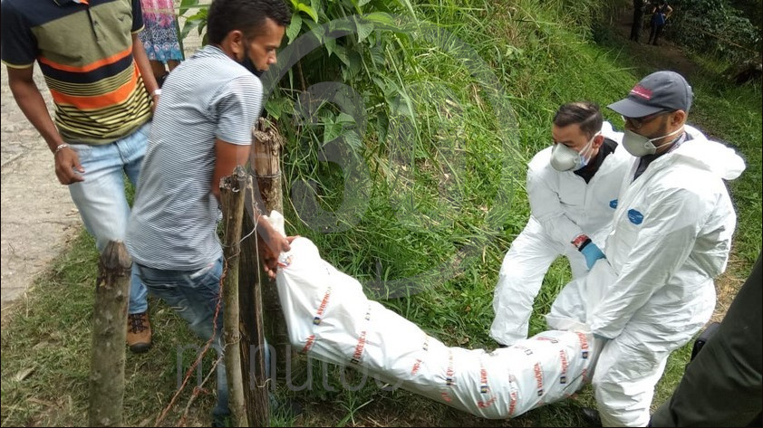 FOTOS: En Girardota encontraron el cuerpo de un hombre que estaba desaparecido desde el 30 de octubre 4 homicidio hombre girardota 1 11 20