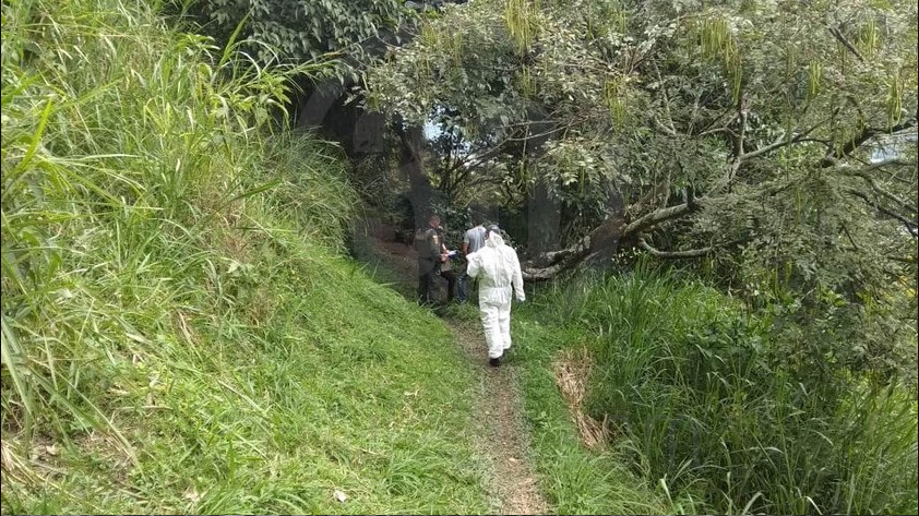 FOTOS: En Girardota encontraron el cuerpo de un hombre que estaba desaparecido desde el 30 de octubre 3 homicidio hombre girardota 1