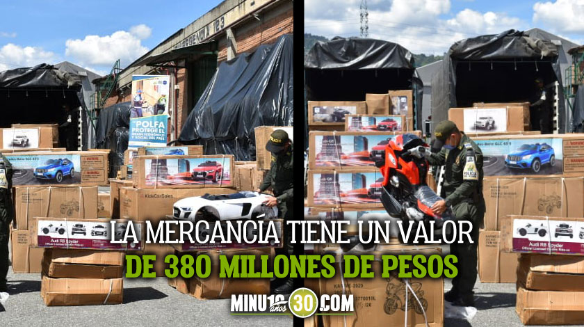 EN FOTOS: ¡Se ‘cayó’ el traído! Incautaron un ‘cargamento’ de carritos para niños 1 incautaron un cargamento de carritos para ninos de contrabando