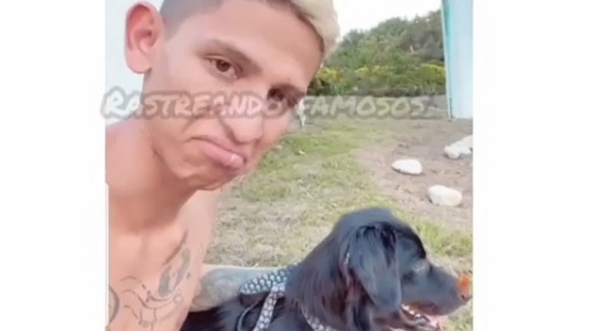 La Liendra y su perro
