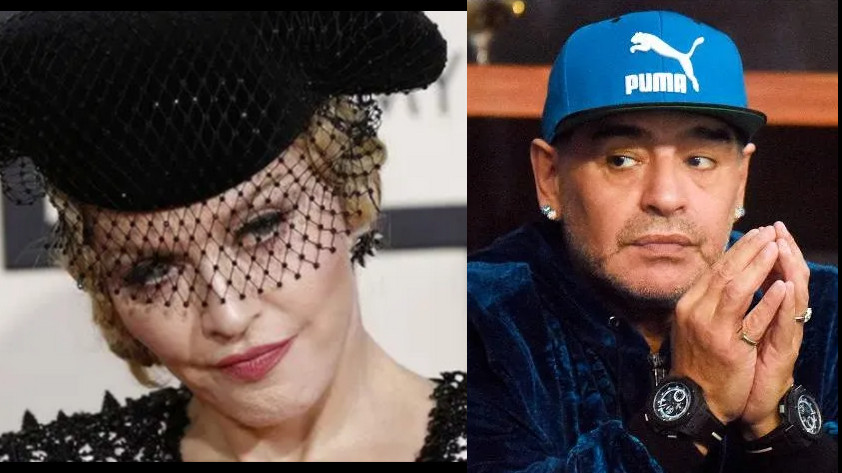 FOTOS: ‘Mataron’ a Madonna: twitteros confunden a Maradona con la cantante, ¿Por leer rápido?