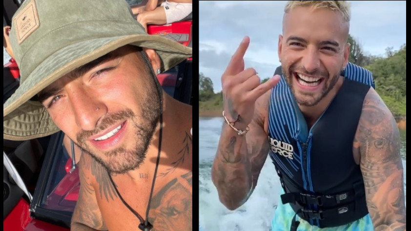 VIDEO: ¿Muy extravagante? Así disfruta sus días Maluma en Medellín