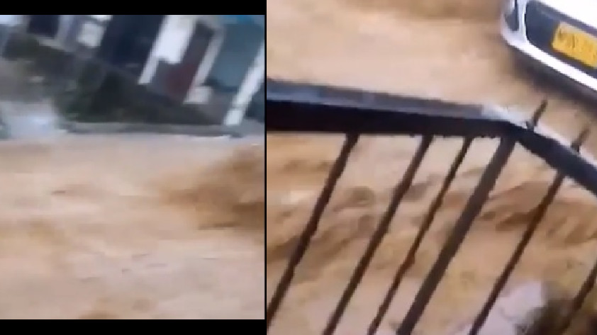 VIDEOS: ¡En Manrique Oriental también se inundaron! Así reportaron las calles tras el aguacero de este domingo 1 Manrique Oriental
