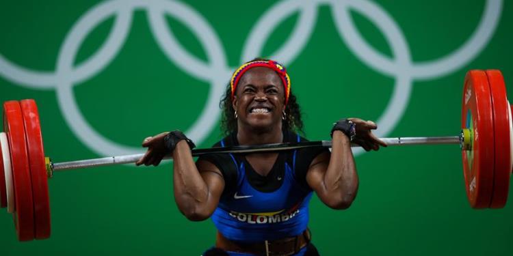 La pesista colombiana Ubaldina Valoyes recibirá un bronce olímpico de Londres 1 pesista colombia
