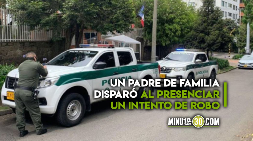 ¡Tremendo susto! Cuando niños y padres llegaban a un colegio de Bogotá se registró una balacera