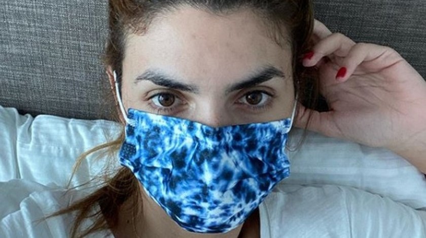 VIDEO: ¡Muy congestionada! Otra presentadora colombiana que dio positivo para Covid y que no sabe dónde lo “cogió”