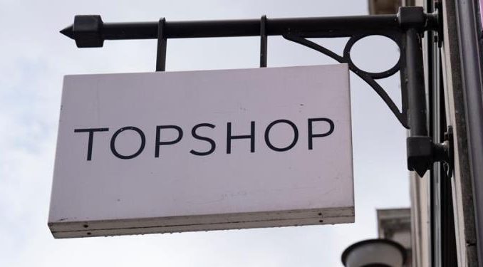 topshop arcadia