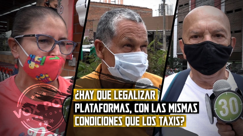 Paisas dicen que sí se debe legalizar Uber y las demás plataformas, pero el debate es cómo
