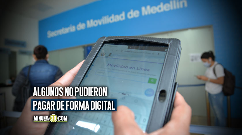 Alcaldía habilita más espacios físicos para ponerse al día con las multas de tránsito en Medellín