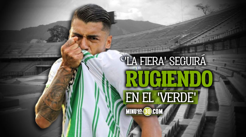 Atlético Nacional confirmó la continuidad de Jefferson Duque