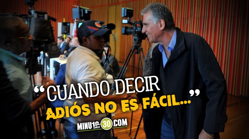 Con un emotivo mensaje se despidió Carlos Queiroz 1 Con un emotivo mensaje se despidio Carlos Queiroz