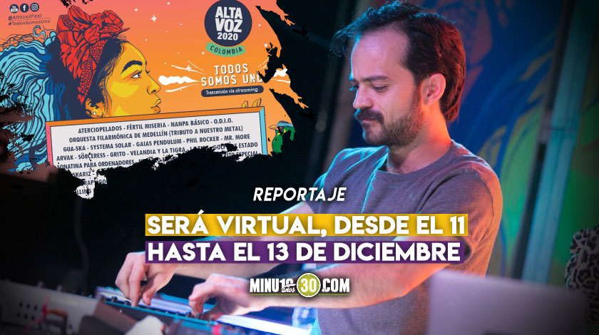 Con una versión 100% colombiana, Medellín vibrará tres días con el Altavoz Fest