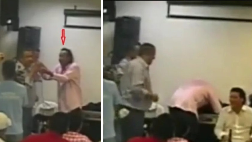 VIDEO: Por hacer estos movimientos, dicen que Diomedes Díaz habría consumido drogas en plena fiesta