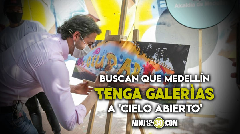 ¡Histórico! Firman acuerdo para apoyar el arte urbano en Medellín