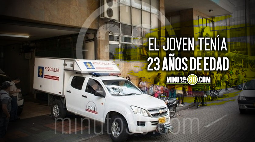 JOven asesinado en el centro de Medellin