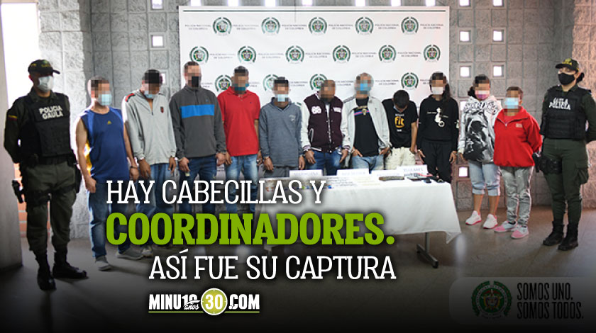 Video: Lo que se sabe de los 35 capturados en Medellín, que delinquían en diferentes combos 1 Lo que se sabe de los 35 capturados en Medellin que delinquian en diferentes combos