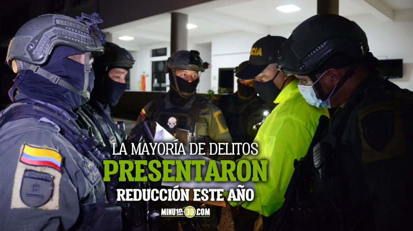 Policía de Antioquia también resalta positivos resultados durante el 2020