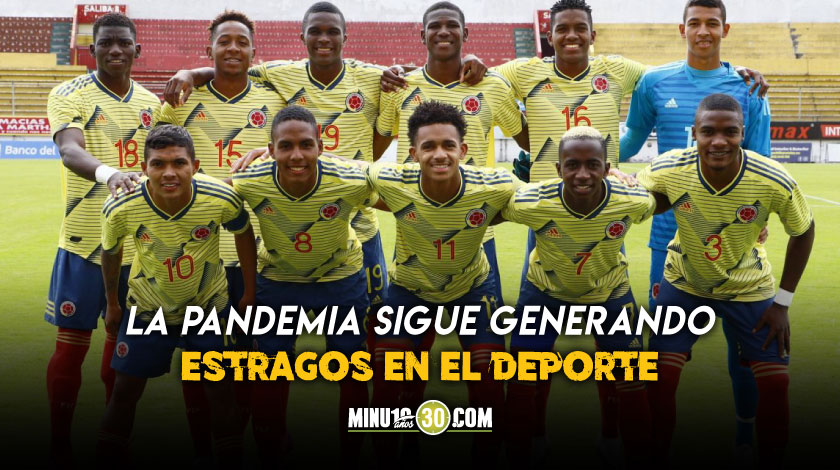 Se confirmó la cancelación del Sudamericano Sub-20, que se iba cumplir en Colombia