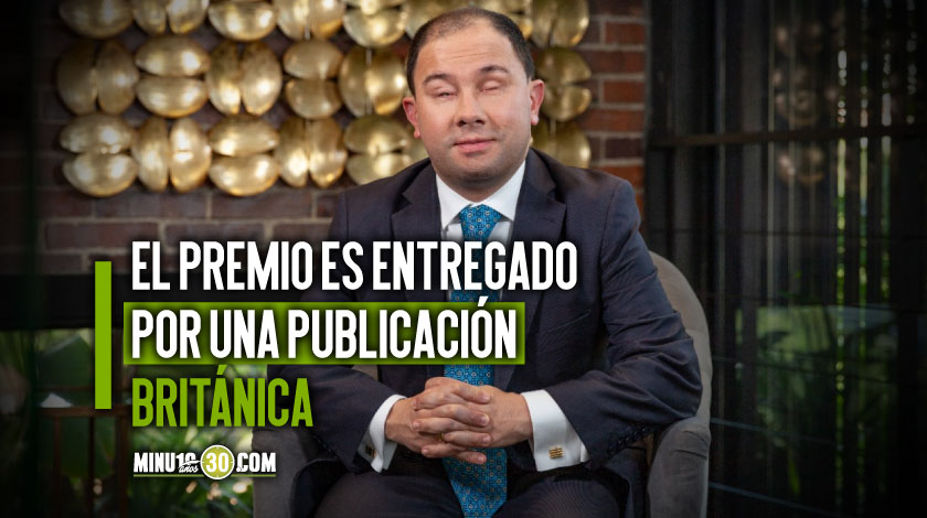 Un abogado colombiano ganador del premio a la contribucion sobresaliente a la diversidad e inclusion