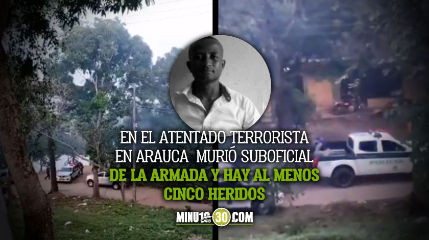 VIDEO. ¡Horrible! Volaron un explosivo cuando las autoridades hacían la inspección de un hombre asesinado a fusil