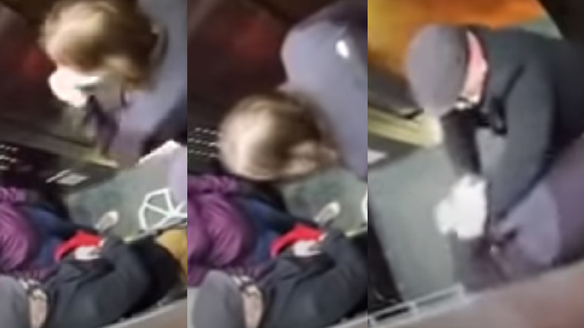 VIDEO: ¡Qué rabia! Hombre se bajó el tapabocas en un ascensor y le tosió en la cara a un anciano, pero recibió tremenda paliza