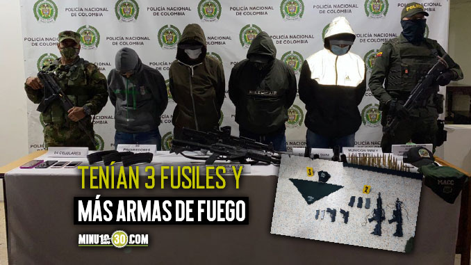 EN VIDEO: ¡Querían montar “franquicia”! En San Carlos, Antioquia, cogieron a 4 de Los Pachelly