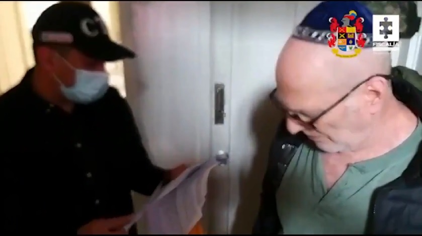 EN VIDEO: Fiscalía capturó a ciudadano israelí por el delito de redes de narcotráfico