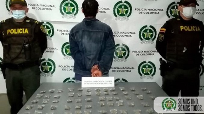 Capturaron a un hombre con bolsitas de marihuana en Concordia