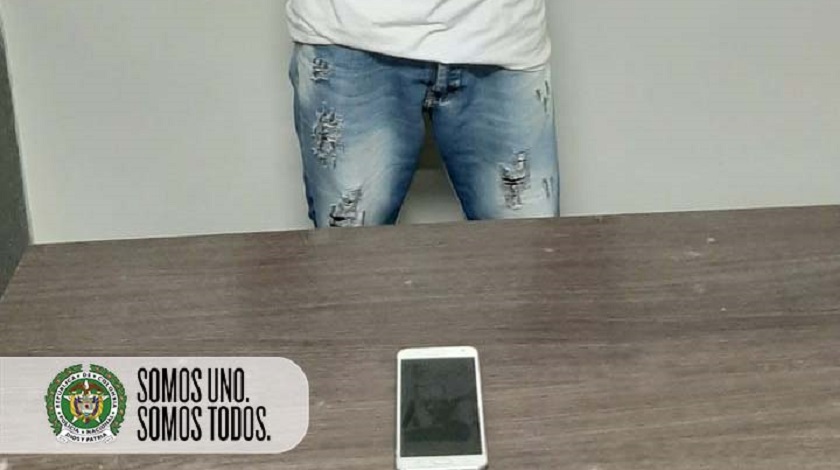 Captura de ladrones de celulares en Metro de Medellín