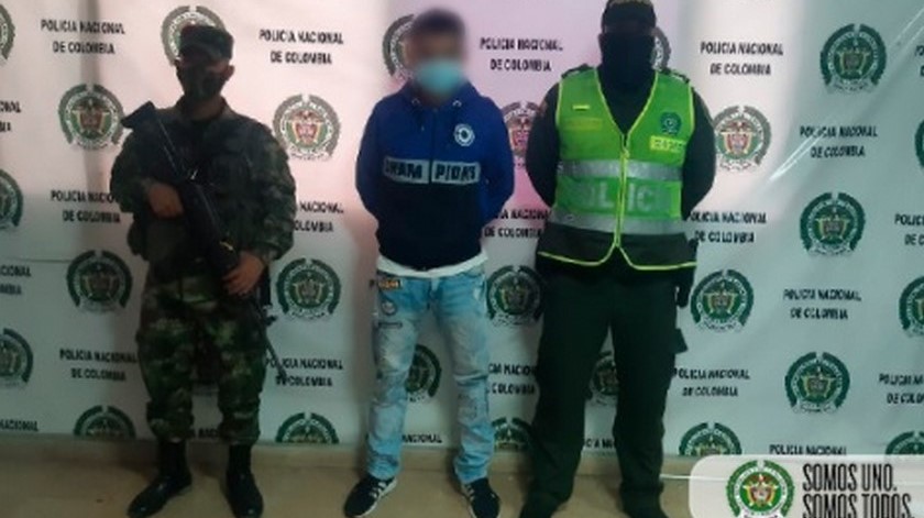 ¡Qué ‘joyita’! Debía estar pagando ‘domiciliaria’ en Medellín y lo cogieron en San Jerónimo