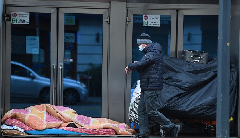 Italia registra 785 muertos por coronavirus pero se sigue aplanando la curva