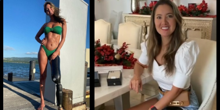 VIDEO: ¡”No se achicopala”!, Daniella Álvarez salió a dar un paseo en cicla