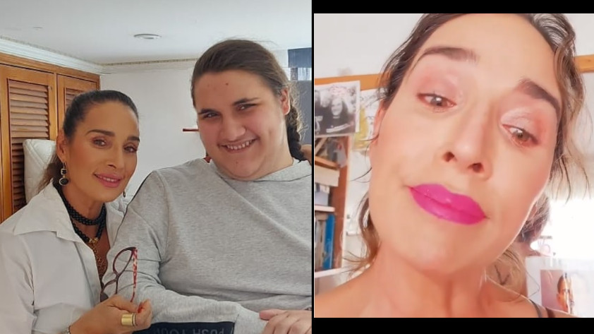 VIDEO: Está destrozada, le volvieron a negar los medicamento al hijo de Luly Bossa, ‘no podrá caminar’