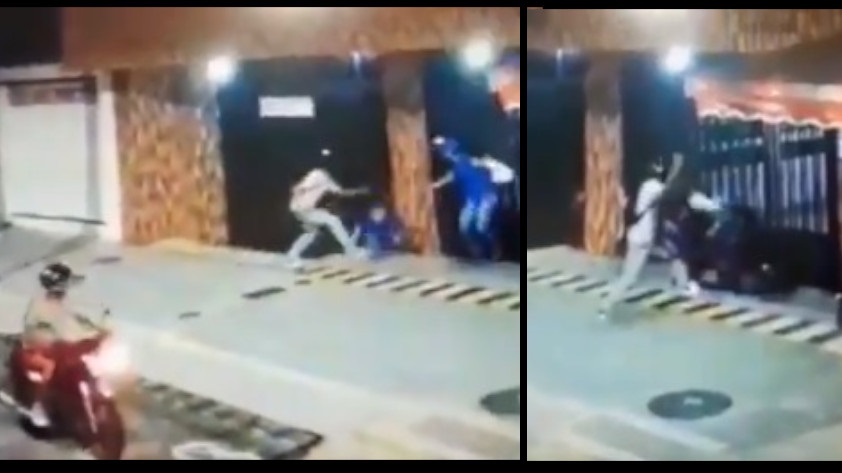 ladrones mujeres golpeadas