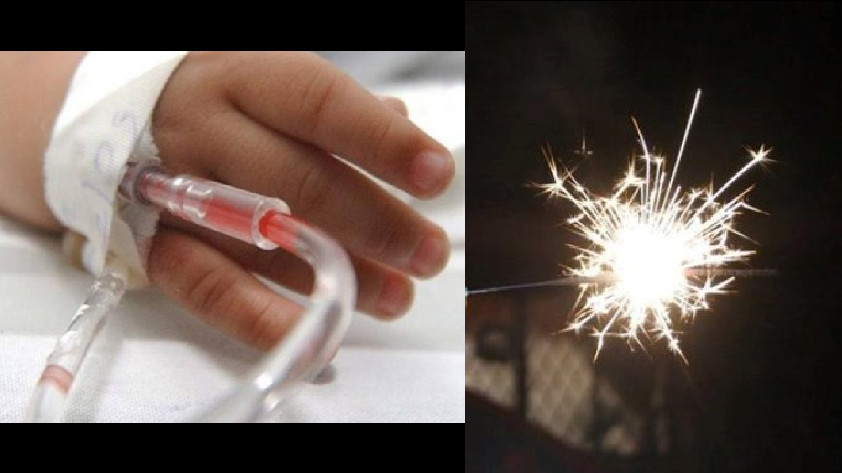 VIDEO: ¡Por una ‘chispita mariposa’! Menor de 3 años se intoxicó al ingerir fósforo blanco en Medellín