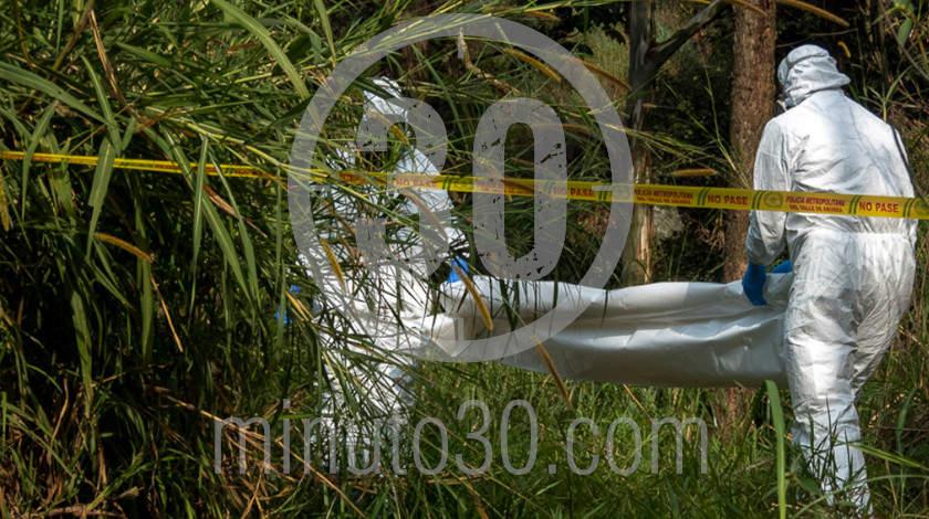 EN FOTOS Y VIDEO: Encontraron un muerto entre unos matorrales a un costado de la Medellín- Bogotá 5 muerto en zona boscosa de la medellin bogota a la altura de la bascula 1 12 2020 11
