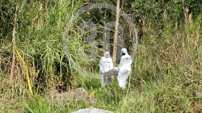 EN FOTOS Y VIDEO: Encontraron un muerto entre unos matorrales a un costado de la Medellín- Bogotá 11 muerto en zona boscosa de la medellin bogota a la altura de la bascula 1 12 2020 13