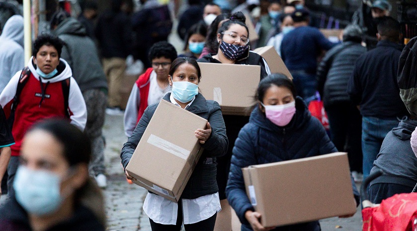 La pandemia ha hecho que 26 millones de estadounidenses tengan dificultades diarias para comer