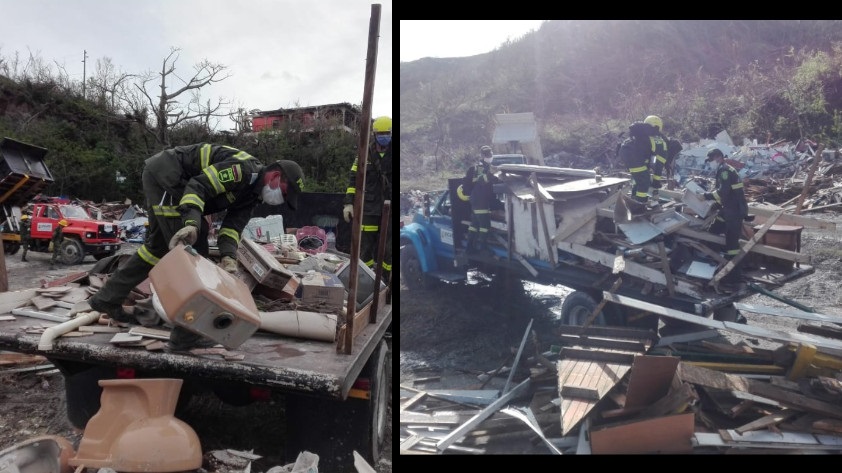 providencia escombros isla