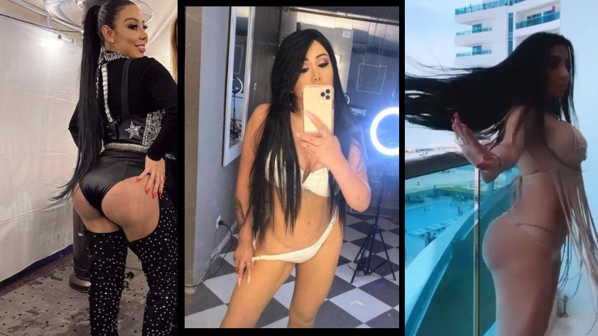 VIDEO: Confunden a Marcela Reyes con Yina Calderón por mostrar su cola tras operación de biopolímeros