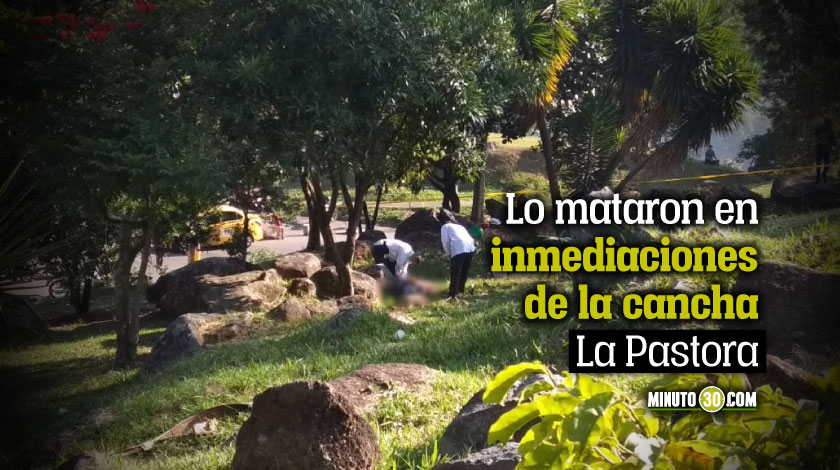 EN FOTOS Y VIDEO: Lo llevaron a la fuerza hasta el barrio Buenos Aires y lo mataron a disparos 1 Homicidio en zona boscosa en inmediaciones de la cancha La Pastora de Buenos Aires Medellin