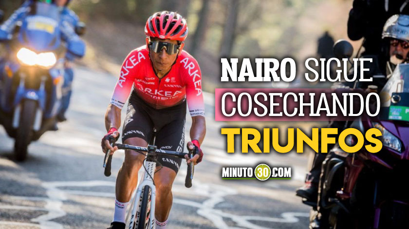 VIDEO: ¡Grande! Nairo Quintana ganó segunda etapa y se convirtió en el líder del Tour de Var 1 Nairo gana segunda etapa tour del Var