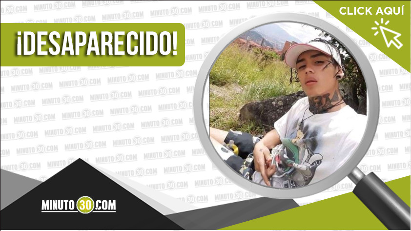 Juan David Aparicio de 20 años está desaparecido, ¡comparte! 1 desa 3