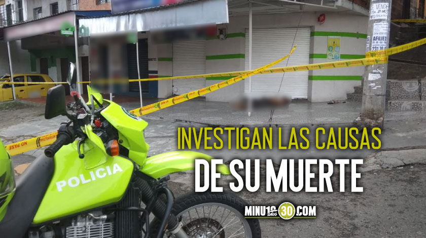 FOTOS: Habitante de calle amaneció muerto en vía pública de Manrique Oriental 1 Habitante de calle amanecio muerto en Manrique Oriental