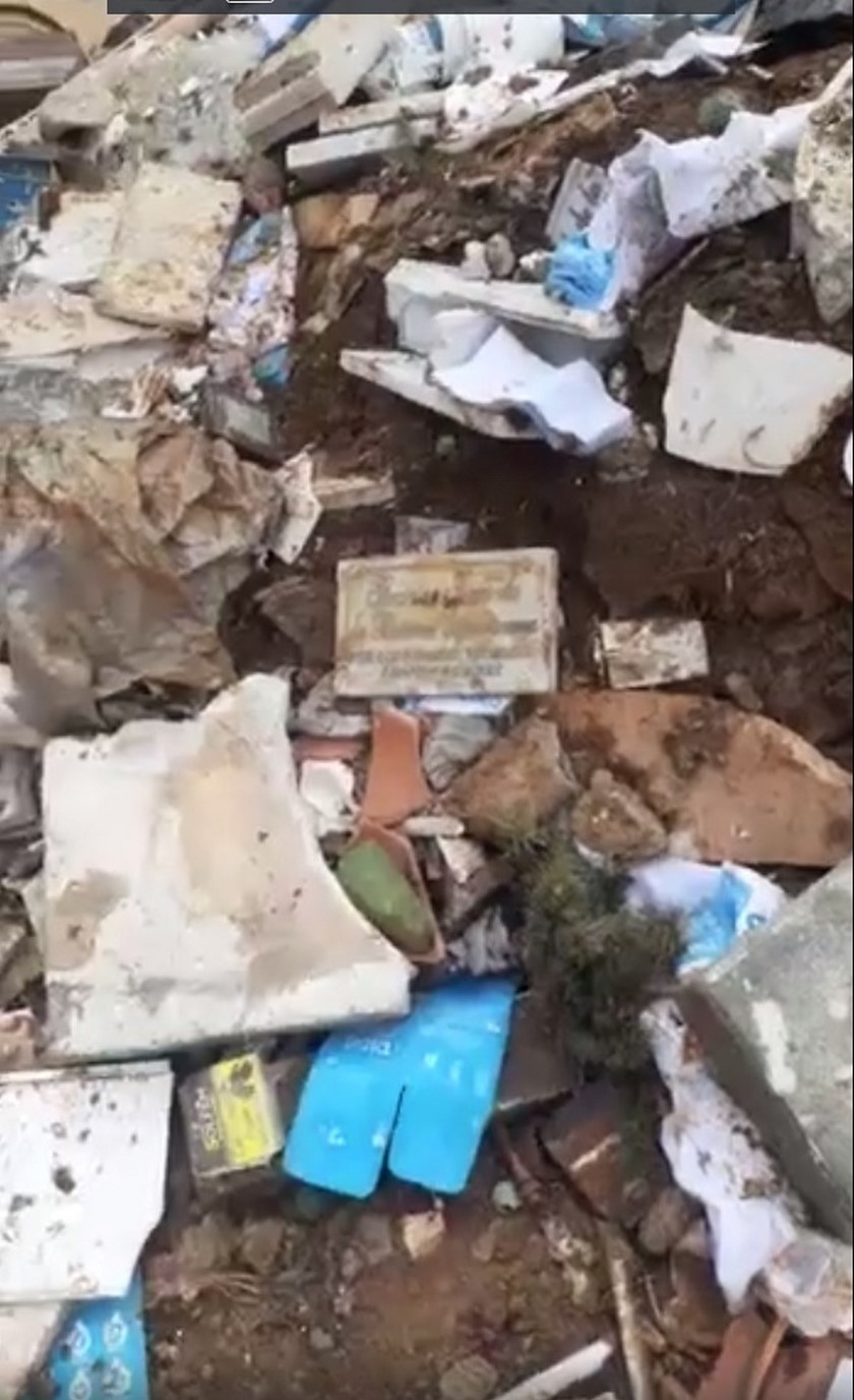 FOTOS: Denuncian que han convertido zona verde de la vereda Granizal en "botadero de escombros" 10 vereda Granizal 1 1