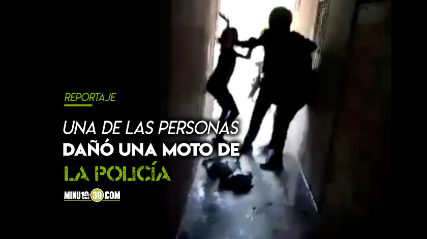Video: ¡Mera pelea! Cogieron a golpes a policías que fueron a acabar una fiesta en La Aurora 1 La Aurora